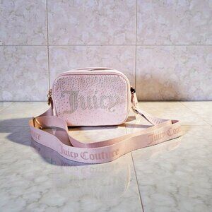 Juicy Couture Pink Clay Let It Shine Crossbody Bag NWT